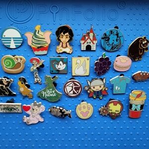 Disney Pin Trading Starter Set - 25 Pins